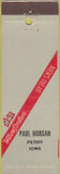 Matchbook Cover - Wilson Brothers Men's clothes Perry IA