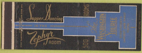 Matchbook Cover - Washington Youree Hotel Shreveport LA