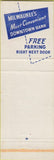 Matchbook Cover - American State Bank Milwaukee WI