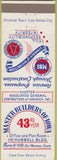 Matchbook Cover - Master Builders of Iowa Des Moines