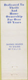 Matchbook Cover - Shawnee Savings Loan Topeka KS