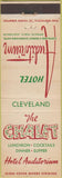 Matchbook Cover - Hotel Auditorium Cleveland OH