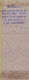 Matchbook Cover - Commodore Hotel New York City