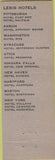 Matchbook Cover - Hotel New Imperial Niagara Falls NY LONG