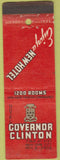 Matchbook Cover - Hotel Governor Clinton New York City LONG