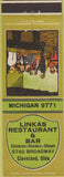 Matchbook Cover - Linkas Restaurant Cleveland OH