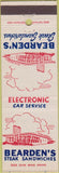 Matchbook Cover - Bearden's Steak Sandwiches Cleveland OH