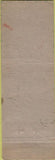 Matchbook Cover - Chicklets Gum Jersey Match Safety First