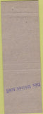 Matchbook Cover - Bassman Bros Market  Des Moines IA
