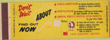 Matchbook Cover - Omaha Mutual Insurance