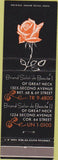 Matchbook Cover - Salon Great Neck NY