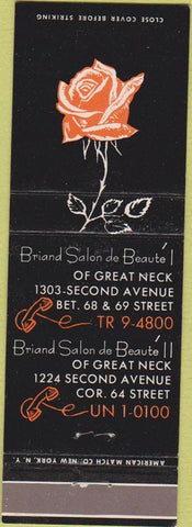 Matchbook Cover - Salon Great Neck NY