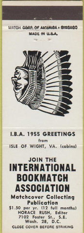Matchbook Cover - Matchbook Collectors Publication Washington DC