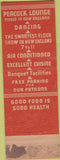 Matchbook Cover - The Lido Worcester MA