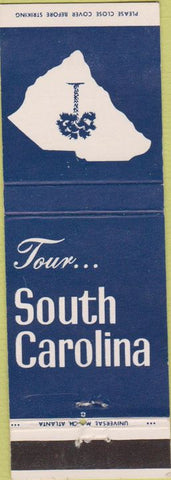 Matchbook Cover - South Carolina State Tourism Columbia SC