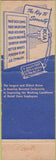 Matchbook Cover - Retail Clerks Union 324 Long Beach CA