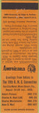 Matchbook Cover - Perkins Americana RMS 1959 Miami Beach orange