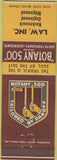 Matchbook Cover - Botany 500 men's clothes Hackensack Englewood NJ