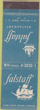 Matchbook Cover - Falstaff Restaurant New York City