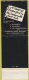 Matchbook Cover - Alrae Hotel New York City WEAR