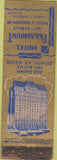 Matchbook Cover - Hotel Paramount New York city WEAR
