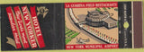 Matchbook Cover - Hotel New Yorker New York City