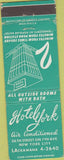 Matchbook Cover - Hotel York New York City