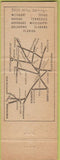 Matchbook Cover - Frisco Lines Railroad 5000 Miles 9 States