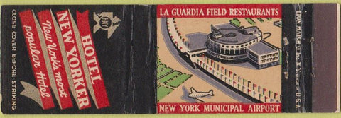 Matchbook Cover - Hotel New Yorker New York City