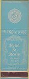 Matchbook Cover - Hotel St Regis New York City