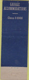 Matchbook Cover - Hotel President New York City