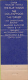 Matchbook Cover - President Hotel New York City Heritage Hotels