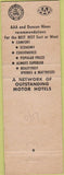 Matchbook Cover - Travel Lodge Salt Lake City UT