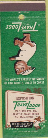 Matchbook Cover - Travel Lodge Seattle WA