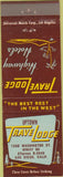 Matchbook Cover - Travel Lodge Uptown San Diego CA