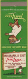 Matchbook Cover - Travel Lodge Indianapolis IN