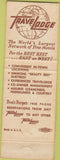 Matchbook Cover - Travel Lodge Indianapolis IN