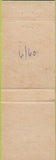 Matchbook Cover - Travel Lodge Uptown San Diego CA