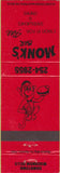Matchbook Cover - Monk's Bar Wisconsin Dells WI monkee