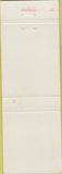 Matchbook Cover - Jenkel's Texaco Ryder Rental Trucks Appleton WI