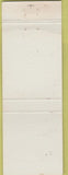 Matchbook Cover - Blackstone Restaurant Green Bay WI