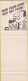 Matchbook Cover - Armstrong Motel Calgary AB