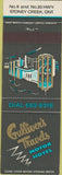 Matchbook Cover - Gulliver's Travels Motor Hotel Stoney Creek ON