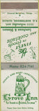 Matchbook Cover - Grove Inn Northbrook IL WEAR