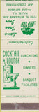 Matchbook Cover - Lone Tree Inn Niles IL