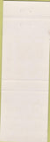 Matchbook Cover - Oriental House Cheyenne WY blue