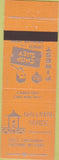 Matchbook Cover - Oriental House Cheyenne WY orange