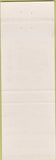 Matchbook Cover - Oriental House Cheyenne WY light green