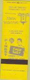 Matchbook Cover - Oriental House Cheyenne WY yellow