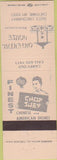 Matchbook Cover - Oriental House Cheyenne WY peach